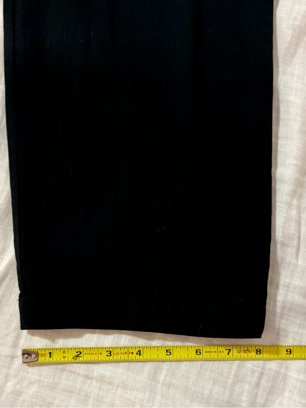 GAP Mid Rise Easy Pant Wide Leg Pull On Black - Women’s Medium - Picture 11 of 14